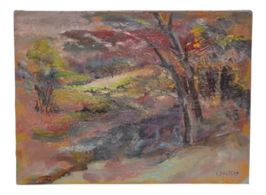 Irina Roudakoff Belotelkin (Russian / American, 1913-2009) Landscape C.1960