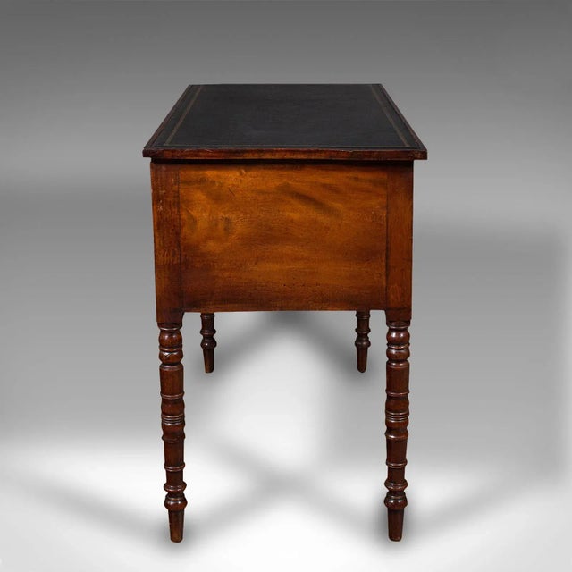 1850s Antique Victorian English Ladies Writing Desk For Sale - Image 4 of 11