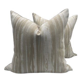 Nina Campbell Les Reves Pampelonne Pillows- A Pair For Sale