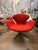 Swan armchair in very good condition! This piece has an attribution mark, I am sure that it is completely authentic and...