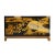 Black Black Golden Scenery Graphic Sideboard Buffet Console Table Cabinet For Sale - Image 8 of 8