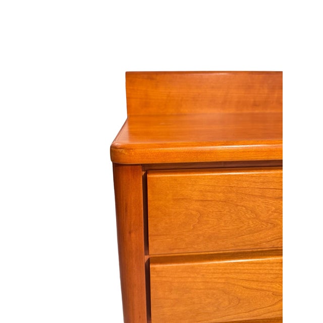 Wood Vintage Chest of Drawers in Cherry from Hülsta, 1980 For Sale - Image 7 of 10