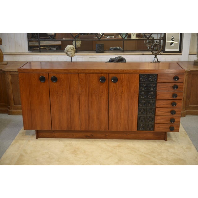 Brutalist Sideboard by De Coene, 1970s For Sale - Image 10 of 13
