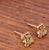 American 14k Teddy Bear Earrings For Sale - Image 3 of 11