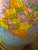 Blue Vintage Mid-Century Modern George F. Cram Co. Scholastic World Globe For Sale - Image 8 of 11
