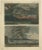 1798 Engraving of Mt. Vesuvius Eruptions - Lava in 1760, Ashes in 1794 : This 1798 hand-coloured copperplate engraving is...