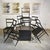 Super Leggera Chairs in Black Lacquered Ash by Gio Ponti for Cassina, 1950s, Set of 6 For Sale - Image 13 of 14