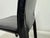 Vintage Black Leather Cab Dining Chairs by Mario Bellini for Cassina, 2000s, Set of 6 For Sale - Image 3 of 18
