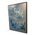 2000s "Gesture I" Oil and Metallics Painting on Canvas by Chase Langford, Framed For Sale