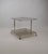 1970s Italian Chrome and Smoked Glass Coffee Table on Casters, 1970s For Sale - Image 5 of 18