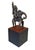 Vintage African Dogon Bronze Horseman Cast Handmade Mali 5.5" H For Sale - Image 4 of 7