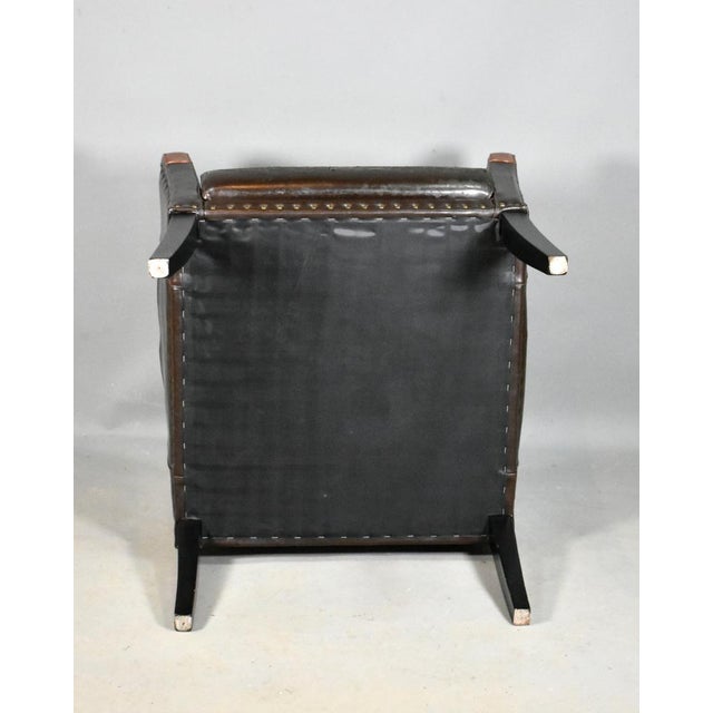 Mid-Century French Lounge Chair in Leatherette, 1960s For Sale - Image 13 of 14