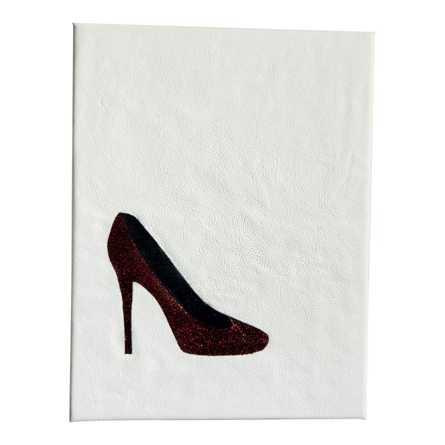 Minimalist Handmade Leather Art "Where Troubles Melt Like Lemon Drops" For Sale