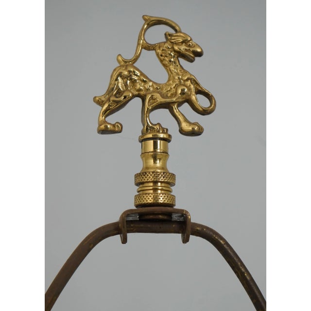 Faux Paint Decorated Urn Torch Lamps - a Pair For Sale - Image 4 of 12