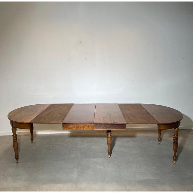 Extending Dining Table in Oak For Sale - Image 6 of 10
