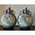 Antique 15" Chinese Famille Rose Moon Flask Vases - Guangxu Period - A Pair For Sale - Image 4 of 9