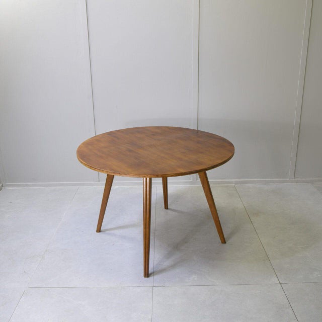 Dining table attributed to or inspired by the legendary architect and designer Gio Ponti, likely dating back to the 1950s....