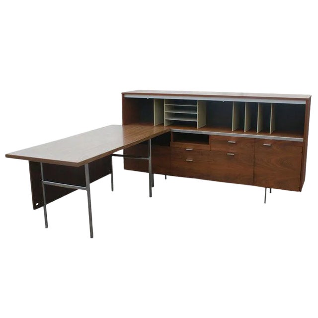 George Nelson for Herman Miller Desk and Credenza For Sale