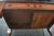 Antique Victorian William IV Mahogany Tooled Leather Writing Table Desk Console For Sale - Image 14 of 16