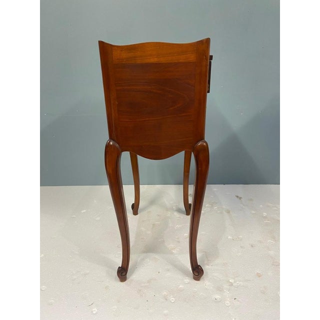 Gold French Walnut Nightstands, 1920s, Set of 2 For Sale - Image 8 of 17