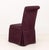Purple Contemporary Purple Upholstered Slipper Chair For Sale - Image 8 of 9