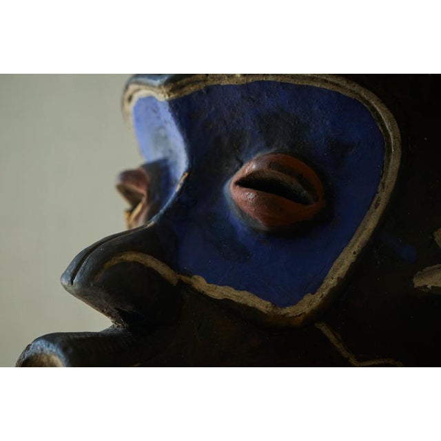 African Bena Lulua Mask, Kasai, DR Congo, 1940s For Sale - Image 10 of 12