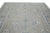 Early 21st Century Gray & Blue Handwoven Wool Floral Design Turkish Oushak Rug 9'4" X 11'8" For Sale - Image 4 of 8