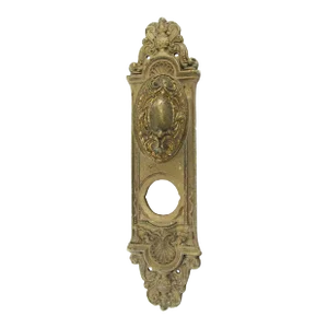Antique Louis XV Oval Door Knob Set