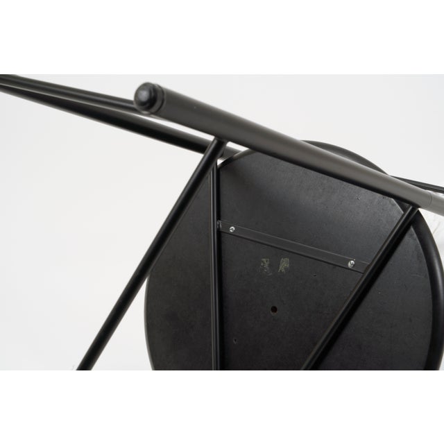 Vintage Postmodern Black Valet Stand, 1980s For Sale - Image 9 of 11