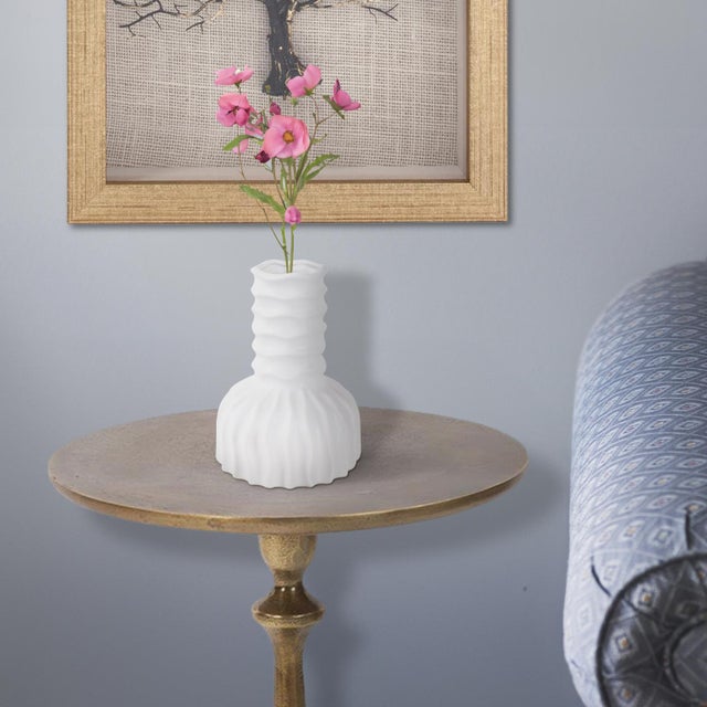 Herring Bulbous Abstract Vase- Medium For Sale - Image 10 of 10