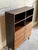 Vintage Danish Rosewood Bookcase Cabinet Scandinavian Mid Century Display Cabinet For Sale - Image 4 of 9