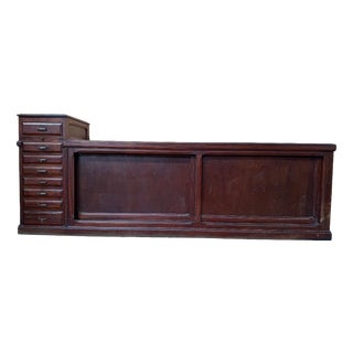 Mahogany Milliner's Cabinet For Sale