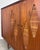 Mid Century Modern Walnut, Cane & Brass Credenza / Media Stereo Cabinet Restored For Sale - Image 9 of 12