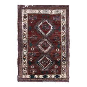 Vintage Turkish Kars Wool Rug