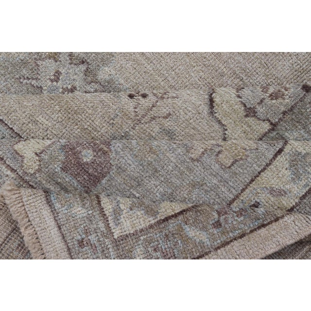 Large Angora Oushak Rug by Keivan Woven Arts 12'5 X 14'6 For Sale - Image 17 of 17