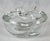 French Clear Crystal Art Glass Apple Dish by Vannes Le Chatel For Sale In West Palm - Image 6 of 9