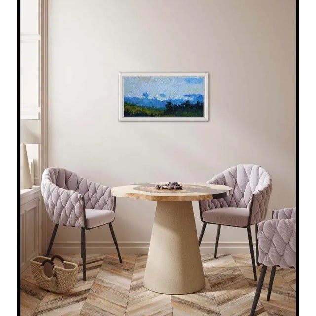 Contemporary Contemporary Abstract Cloudscape Oil Painting For Sale - Image 3 of 6