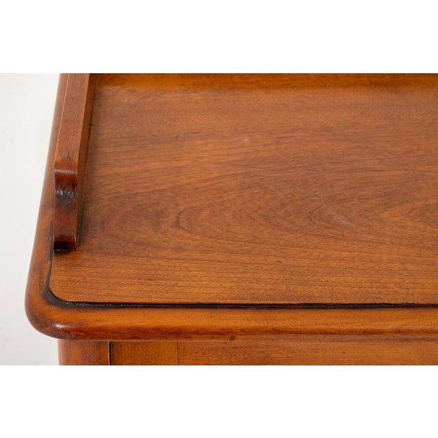 Victorian Bedside Cabinet in Satin Birch, 1870s For Sale - Image 6 of 9