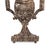 Vintage Urn With Flowers Metal Table Lamp or Sconce For Sale - Image 4 of 10