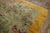 Pistachio 1920s Green Gold Floral Antique Chinese Art Deco Carpet by Nichols Workshop 9' X 11'6" Wool Rug For Sale - Image 8 of 12