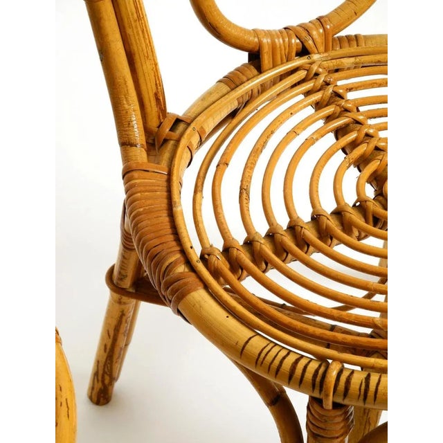 Italian Bamboo Chairs, 1960s, Set of 2 For Sale - Image 13 of 18