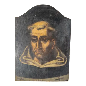 18th Century Italian or Spanish Old Master Painting of a Saint