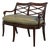 Theodore Alexander Mahogany Regency Cane Seat Settee For Sale