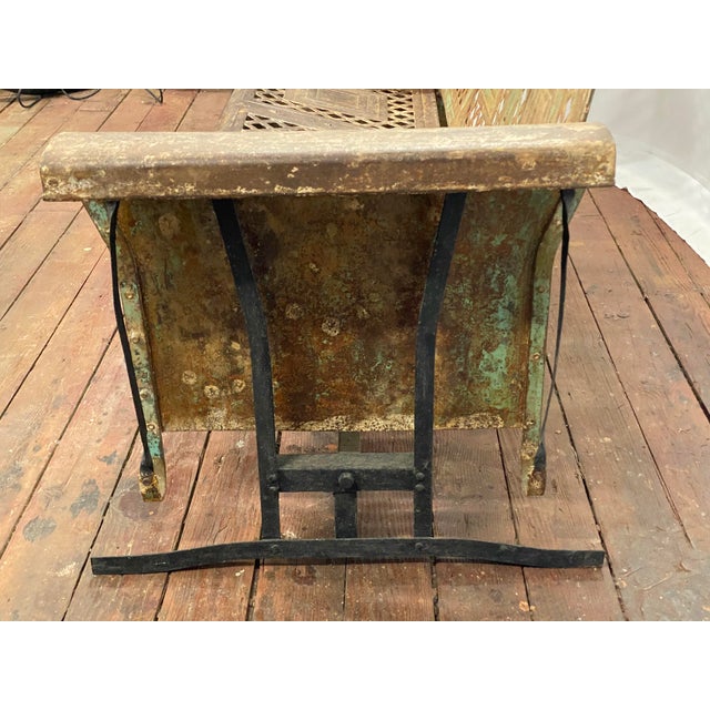 1950s Bunting Iron Porch Glider For Sale - Image 11 of 15
