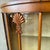 Early 20th Century Art Deco Tiger Oak Curio Cabinet W/ Light For Sale - Image 10 of 14