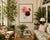 Paper Dahlias by Willem Hekking, Vintage Botanical Art Print, 40" X 60" For Sale - Image 7 of 10