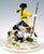 Hunter with Stag and Pack of Dogs by J.F. Eberlein for Meissen Group, 1860 For Sale - Image 4 of 7