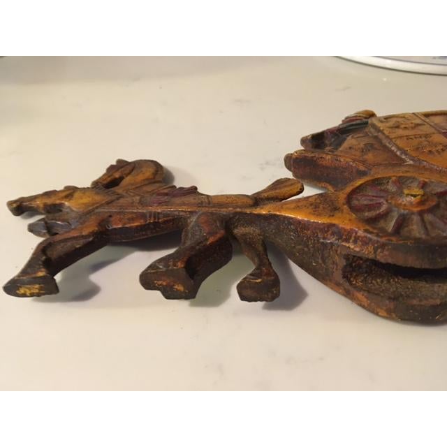 1920s Cast Iron Antique 1920s Door Stop For Sale - Image 5 of 9