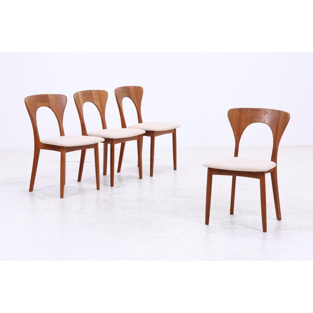 Vintage Danish Teak Chairs from Niels Koefoed, Set of 4 For Sale - Image 15 of 15