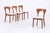 Vintage Danish Teak Chairs from Niels Koefoed, Set of 4 For Sale - Image 15 of 15